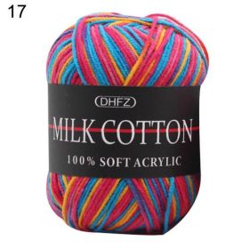 Three Section Dyed Multi-color Jacquard Score Lines With Medium Thick Lines (Option: Red blue)