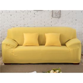Solid Corner Sofa Covers Couch Slipcovers Elastica Material Sofa Skin Protector Cover Sofa Armchair (Option: 19-Pillowcase×2)